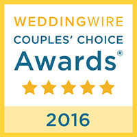 Wedding Wire Couples' Choice Award 2018 Badge
