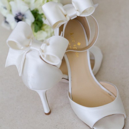 Brides Wedding Day Shoes