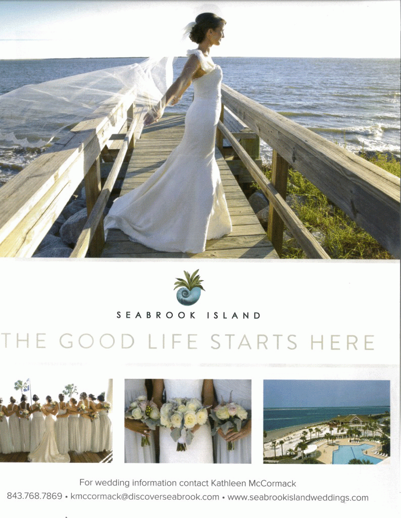 Seabook Island Weddings Ad