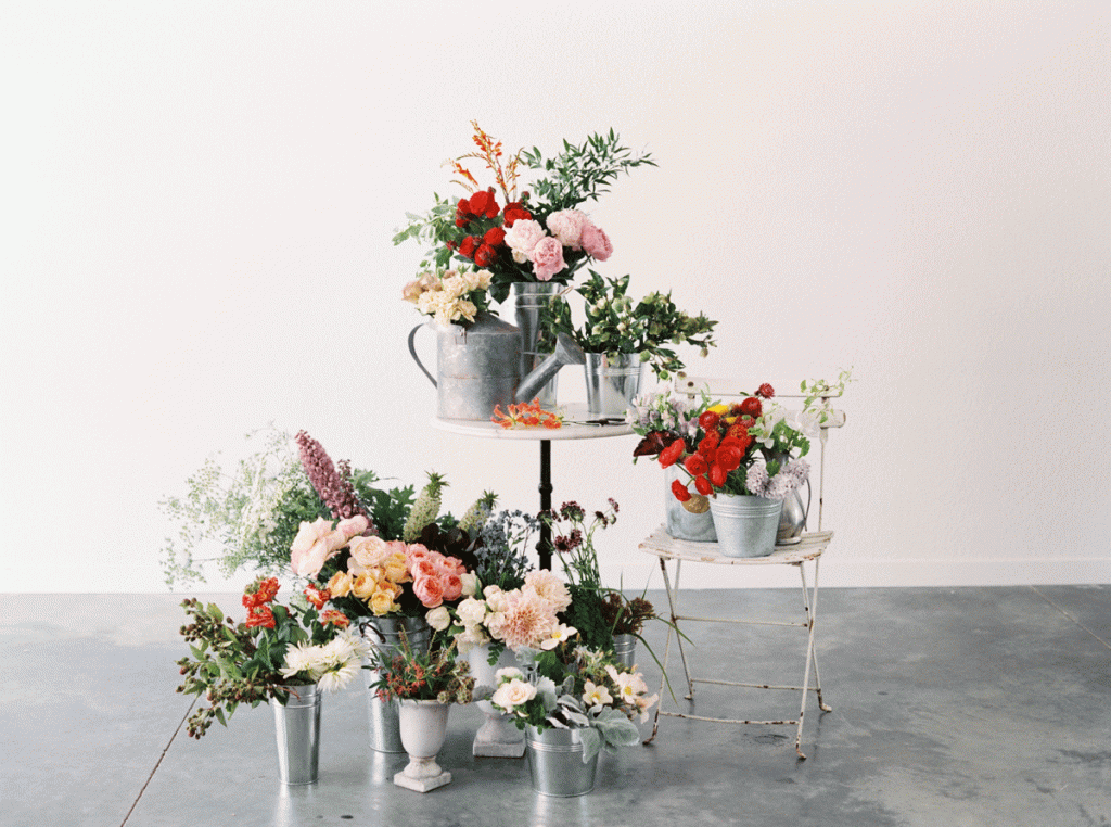 flower arrangement for Seabrook Island wedding